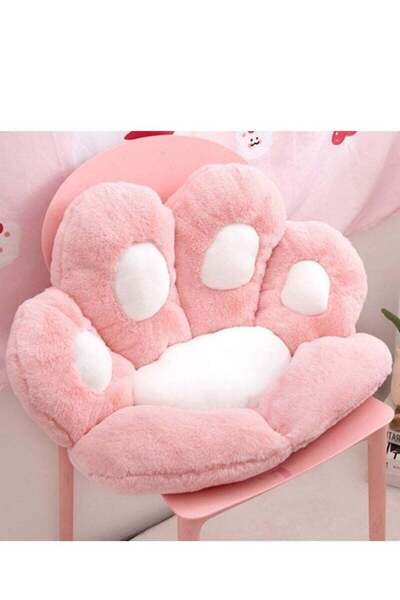 Arabest Cute Seat Cushion Lazy Back Cozy Cat Paw Shaped Office Chair Cushion,...