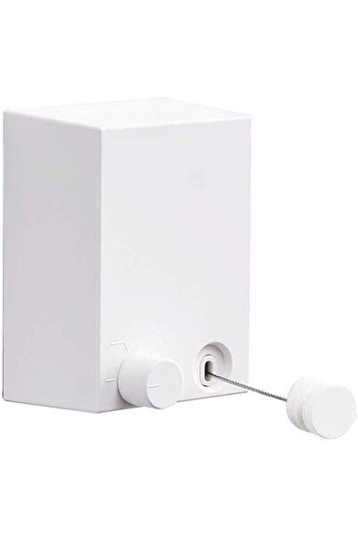 Arabest حبل غسيل قابل للسحب يُثبت على الحائط، مزود بحبل فولاذي بطول 4.2 متر/1...