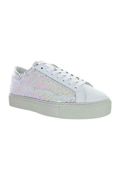 D.A.T.E. Women's sneakers - Vertigo Paillettes White - size 39 - White Leathe...