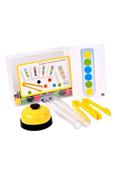Toybox لعبة أنبوب الاختبار، لعبة الخرز، لعبة مطابقة الألوان للأطفال الصغار، أ...