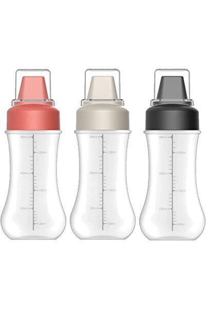 Arabest 2-Pack Condiment Squeeze Bottles, 350ml Leak-Proof Sauce Dispensers w...