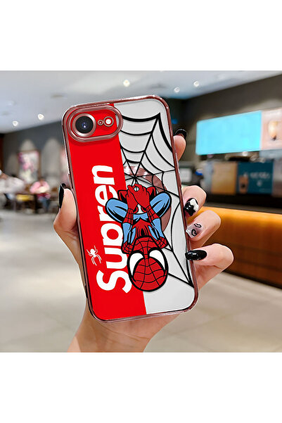 ucuc iPhone 16E Uyumlu Şeffaf Arka Yüzeyli Manyetik Darbeye Dayanıklı Silikon...