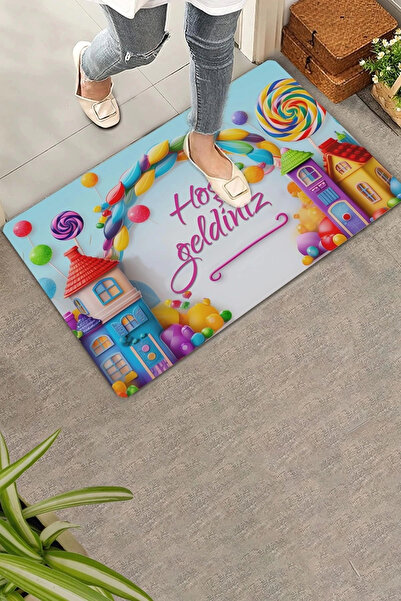 Valerine Life Sugar Village Bun venit Acasă Birou Loc de muncă Covoraș de int...