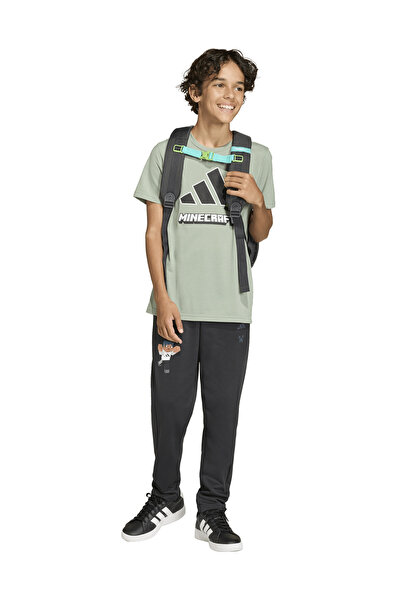 adidas Μαύρο αγορίστικο παντελόνι φόρμας με στάμπα KD0984 J MC PANT