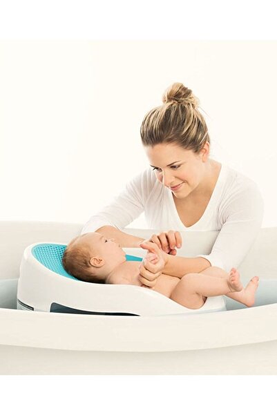 Arabest Baby Bathtub for Newborns, Anti-Slip Plastic Portable Bath, Safety Sh...