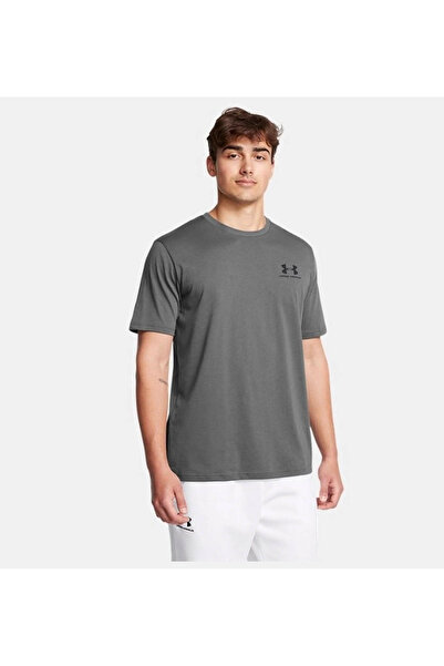 Under Armour Ua m Sportstyle Lc Ss Gray Men's T-Shirt 1326799-025