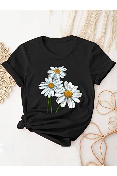 HOFFNUNG Μπλουζάκι UNISEX κοντομάνικο με στρογγυλή λαιμόκοψη, με στάμπα 3 λευ...