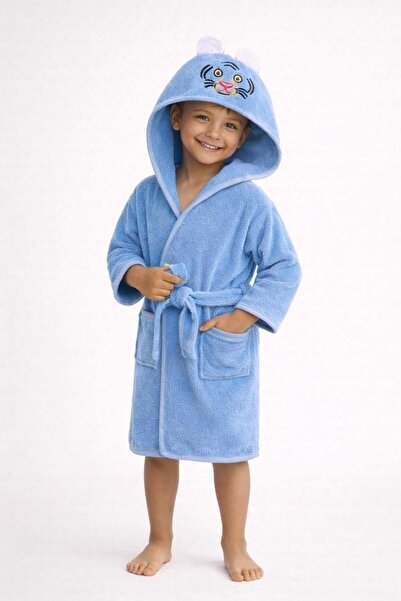 özgündüz hayvan figürlü eğlenceli çocuk bornozları