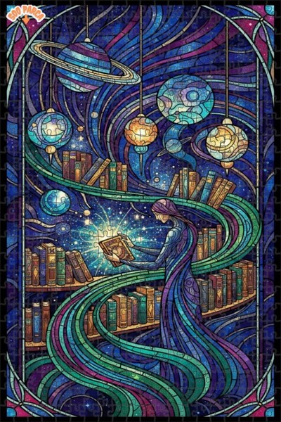 Esranın Dünyası لغز خشبي فني للنساء من كوزميك بيلجين، لغز خشبي مكون من مزدوج ...