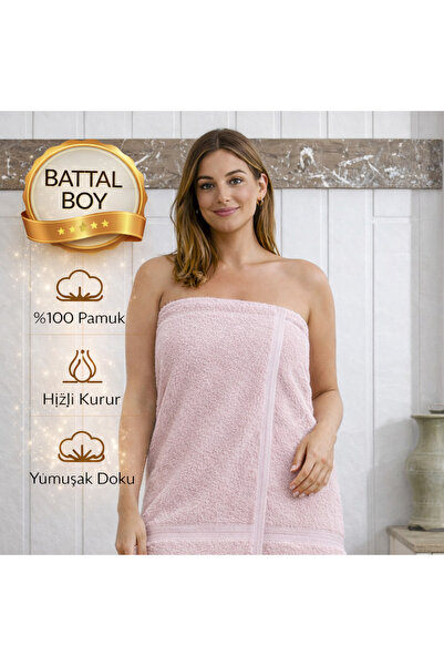 PİAURA Battal veliki pamučni set od 2 komada peškira za kupanje, veliki peški...