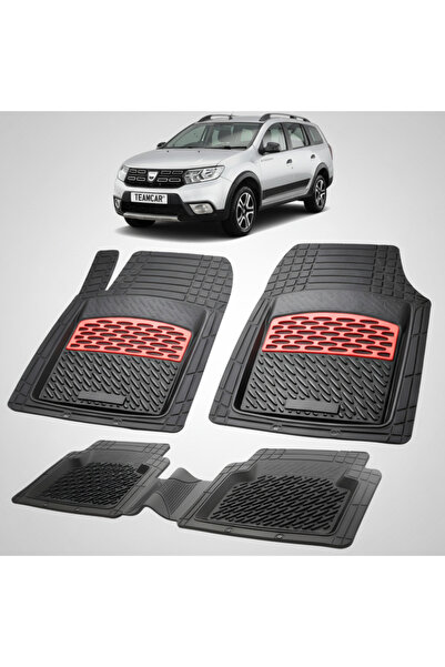 TEAMCAR Covorase Dacia Logan MCV Stepway Compatibile 2016-2020 | Red