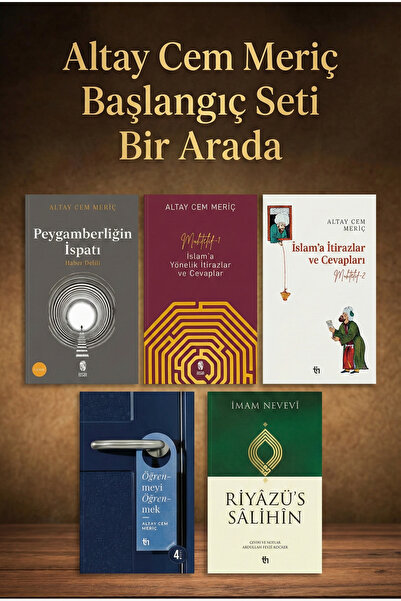 Tin Yayınları Tin Yayınları-(5 Kitap) Riyâzü'sSâlihîn-Peygamberliğin Ispatı-M...