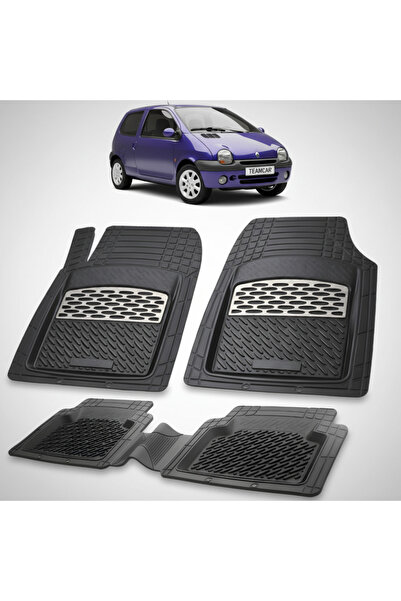 TEAMCAR Πατάκια δαπέδου συμβατά με Renault Twingo I 3 Hatchback 2000-2004 | Α...