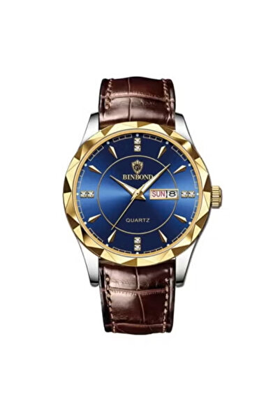 BINBOND Men's Luxury Watch with Dual Calendar