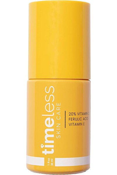 Timeless سيروم حمض الفيروليك مع فيتامين ج بنسبة 20% وفيتامين هـ، 30 مل، 1 أون...