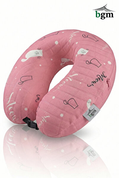 bgm Visco Ortopedik Seyahat Yastığı Visco Boyun Destekli Seyahat Yastığı – Re...