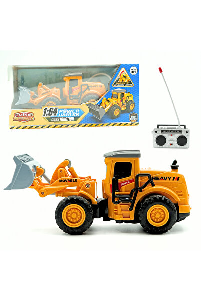 Mini Machine Mini R/C Power Hauler Moveable Parts Construction - Skid Steer L...