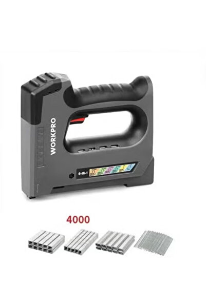 Workpro دباسة لاسلكية 6 في 1، دباسة كهربائية قابلة لإعادة الشحن 3.6 فولت