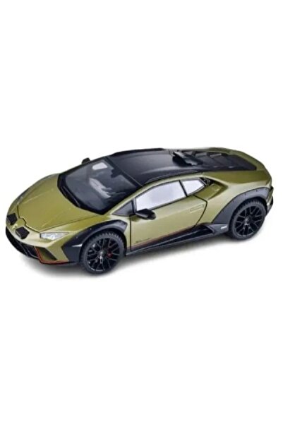 HMB سيارة لامبورغيني هوراكان ستيراتو مصبوبة بمقياس 1:18 مع أضواء LED وصوت وأب...