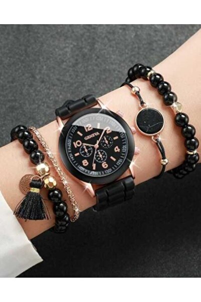 OutfitModa SET Ceas Damă și Brățări Elegant – Cutie Cadou Inclusă