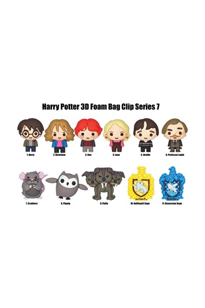 Monogram International Cleme de pungă din geantă 3D Monogram Harry Potter Ser...