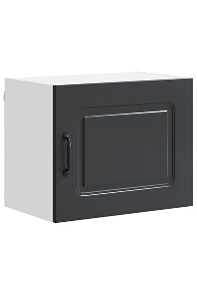 vidaxl Dulap de bucătărie Kalmar Negru 50 x 31 x 40 cm Lemn compozit