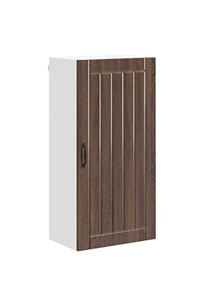 vidaxl Dulap de bucătărie Stejar închis 50 x 31 x 100 cm Lemn compozit