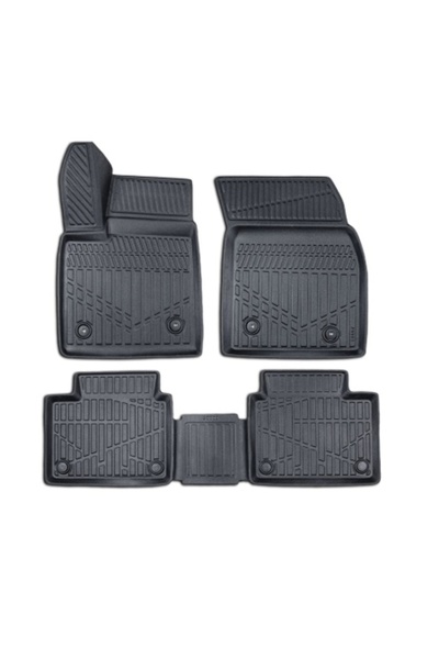 DELUXETUNING Set covorașe de cauciuc pentru Ford Focus 4 IV 2018->