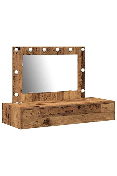 vidaxl Masă de Machiaj cu sertar Maro 100 x 40 x 70 cm Lemn compozit