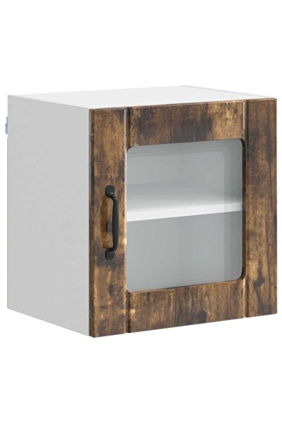 vidaxl Dulap de bucătărie Stejar fumuriu 40 x 31 x 40 cm Lemn compozit