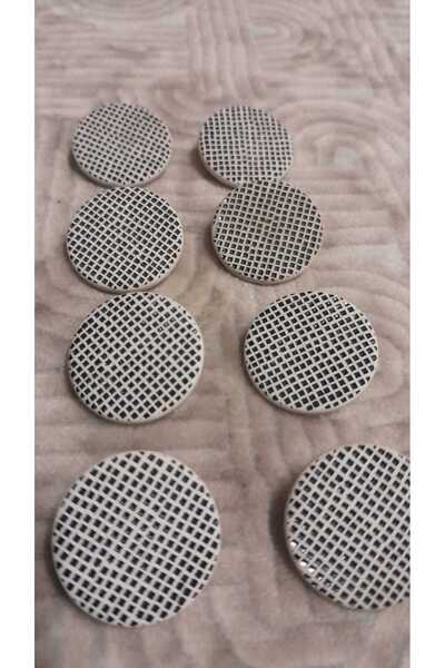ILCARE Polyester Button 35 Size 22 mm 8 Pieces