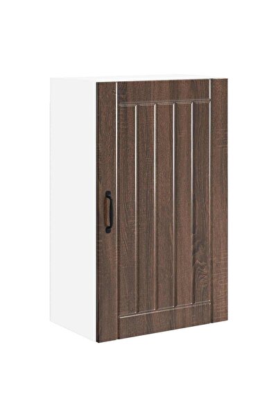 vidaxl Dulap de bucătărie Stejar închis 50 x 31 x 80 cm Lemn compozit