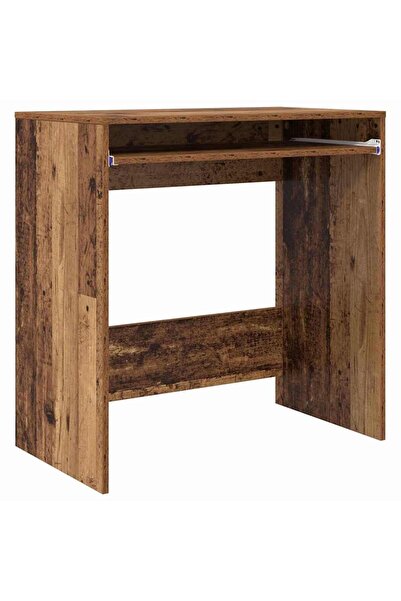 vidaxl Birou cu sertar Lemn Vechi 77.5 x 43 x 79 cm Lemn compozit