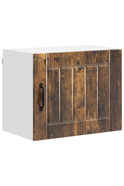 vidaxl Dulap de bucătărie Stejar fumuriu 50 x 31 x 40 cm Lemn compozit