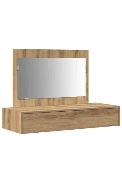 vidaxl Masă de Machiaj cu sertar Maro 100 x 40 x 70 cm Lemn compozit