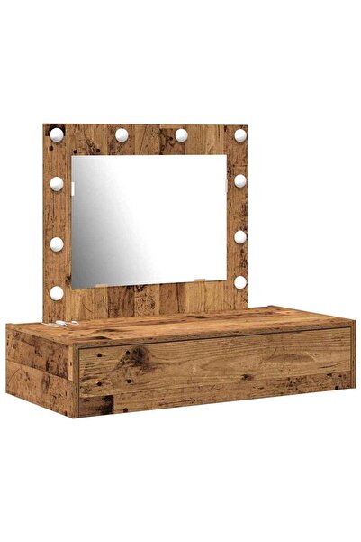 vidaxl Masă de Machiaj cu sertar Maro 83 x 40 x 70 cm Lemn compozit