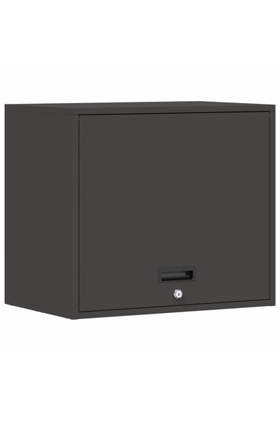 vidaxl Dulap de perete pentru garaj Negru 60 x 40 x 53 cm