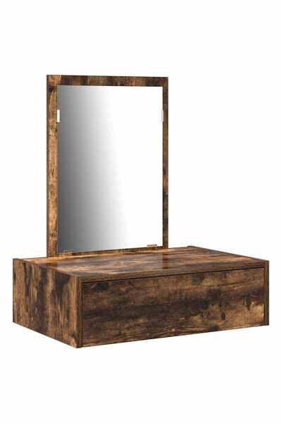 vidaxl Masă de Machiaj cu sertar Maro 60 x 40 x 70 cm Lemn compozit