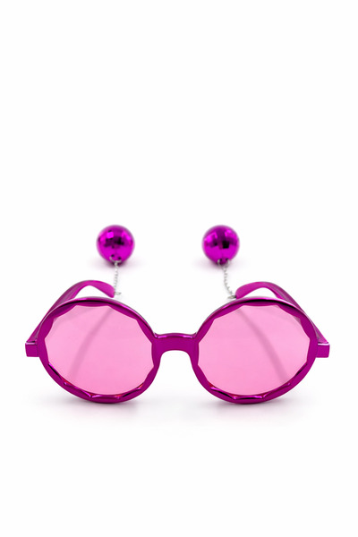 PARTİPORT نظارات ديسكو للحفلات - إكسسوارات ممتعة للحفلات، مناسبة لأعياد الميل...