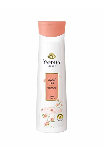 Yardley London لوشن الجسم المرطب العميق بالمسك الإنجليزي (200 مل)