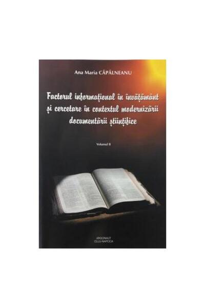 Editura Argonaut Factorul informational in invatamant si cercetare