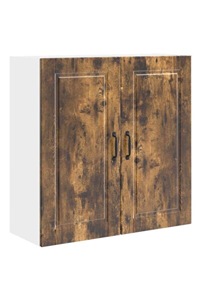 vidaxl Dulap de bucătărie Stejar fumuriu 80 x 31 x 80 cm Lemn compozit