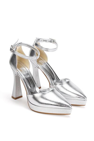 Melvoria Women's Pointed Toe Platform Heeled Stylish Shoes