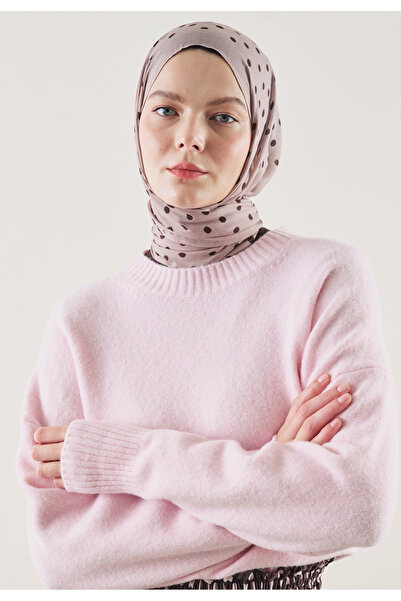 Fresh SMALL POLKA DOTS DESEN RAMİ ŞAL GÜL KURUSU