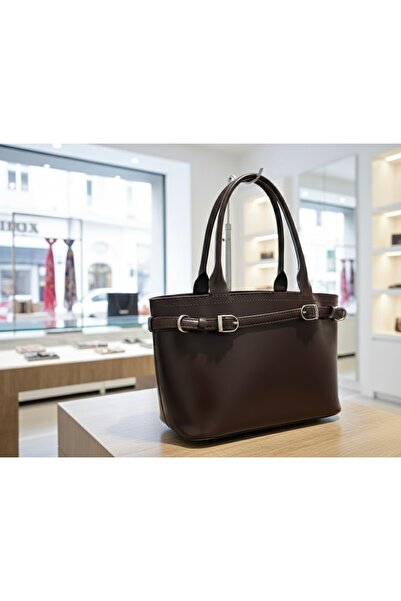 HAN Kahverengi Orta Boy Kadın Çantası