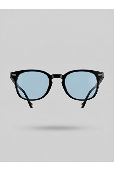 VEGA EYEWEAR Buggy Unisex Siyah Küçük Boy Güneş Gözlüğü Mavi Camlı Trend model