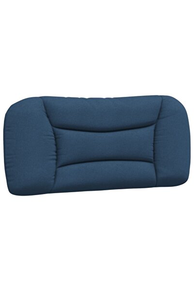vidaxl Headboard Pillow , Hvar, blue, 80 cm, textile