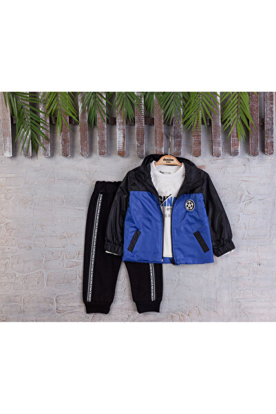 Micii Ștrumfi Adorable Clothes for Kids and Babies / BOYS / Set 3 Pieces Foot...