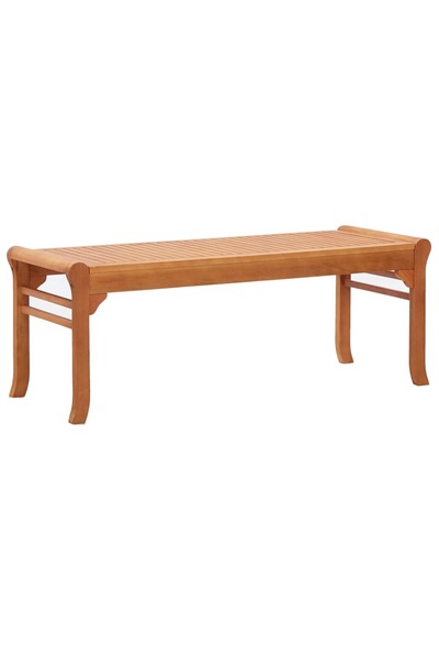 vidaxl Bancă de grădină cu 2 locuri, 120 cm, lemn masiv de eucalipt