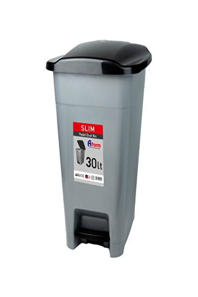 aform plastik Aform ÇÖP KOVASI SLİM PEDALLI 30lt